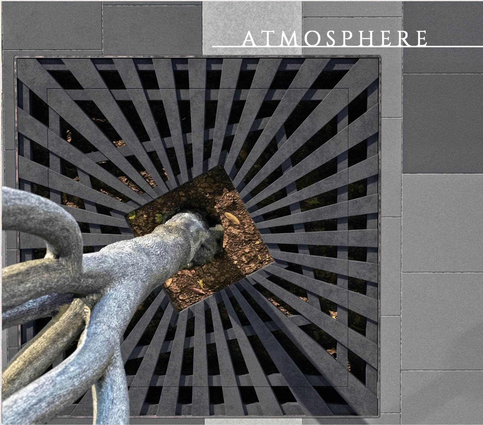 Приствольная решетка для дерева ZKING ATMOSPHERE 1.2х1.2м Черная в Рубцовске фото