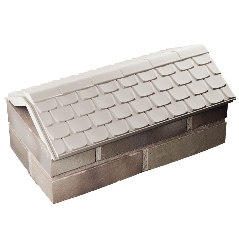 Парапет Zking Эльбрус Бежевый с посадкой на 1 кирпич (255мм) в Рубцовске фото