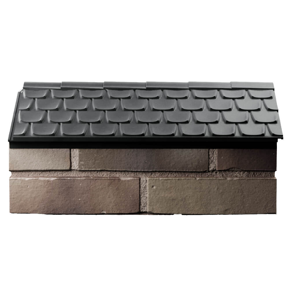 Парапет Zking Эльбрус Серый с посадкой на 1 кирпич (255мм) в Рубцовске фото
