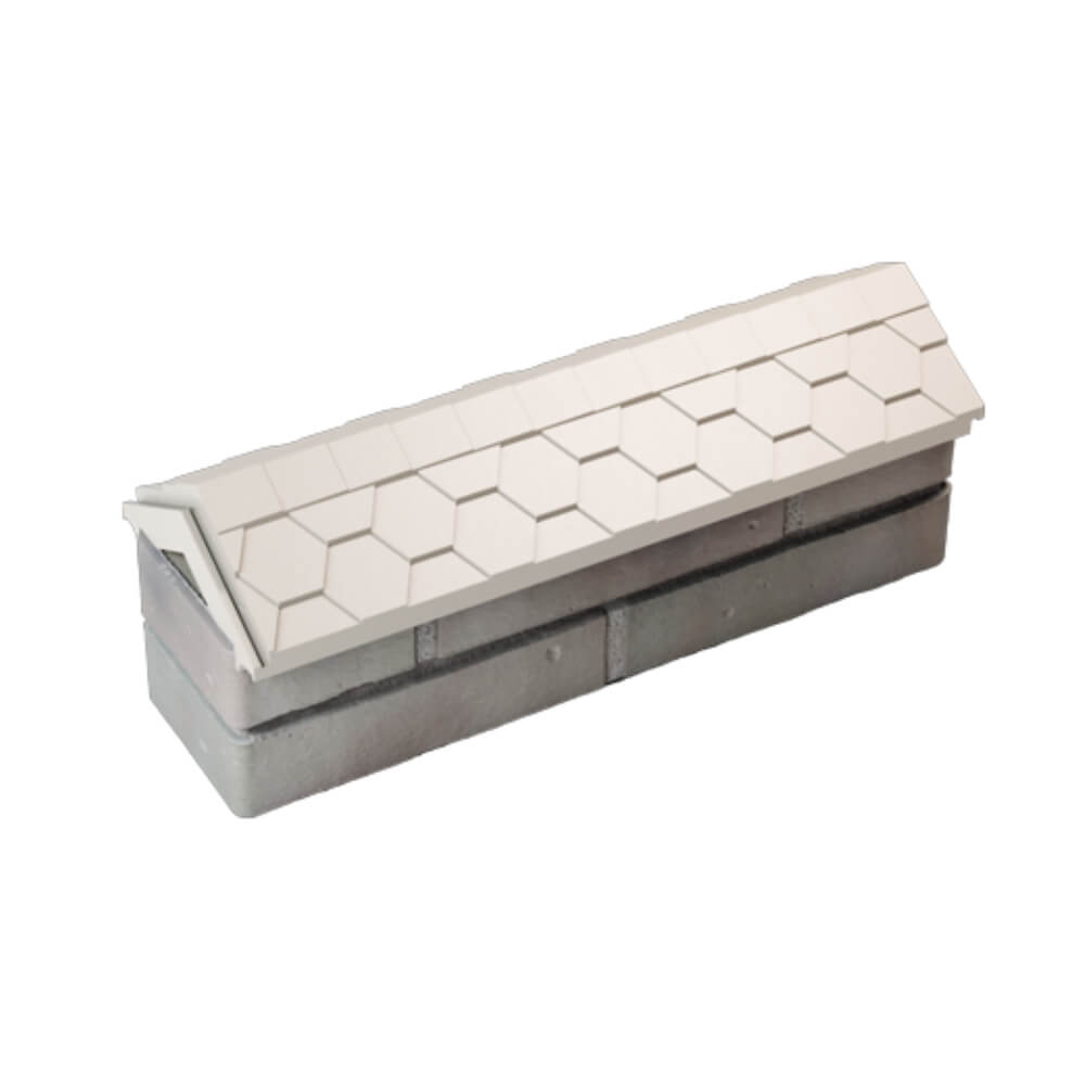 Парапет Zking Эверест Бежевый с посадкой на 0.5 кирпича (130мм) в Рубцовске фото