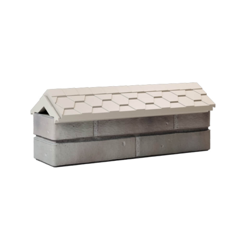 Парапет Zking Эверест Бежевый с посадкой на 0.5 кирпича (130мм) Рубцовск фото