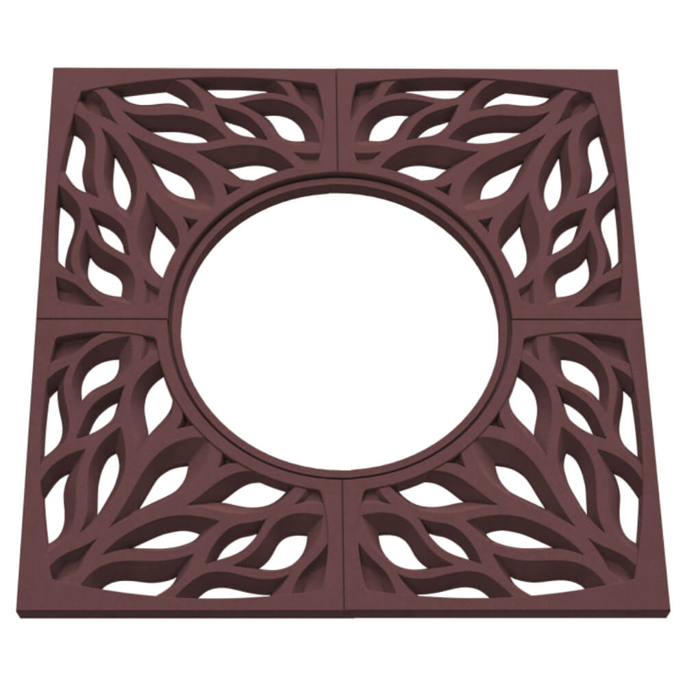 Приствольная решетка для дерева ZKING CRUST 1.2х1.2м Коричневая в Рубцовске фото