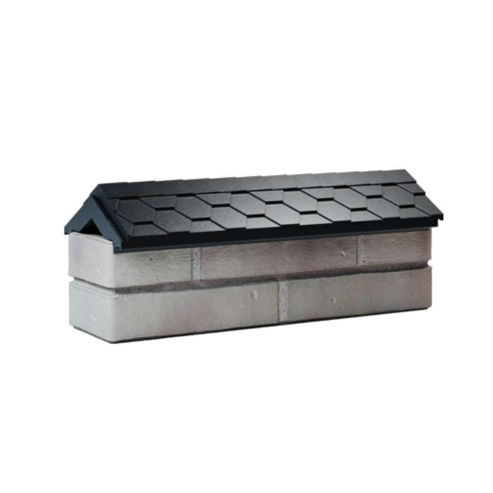 Парапет Zking Эверест Черный с посадкой на 0.5 кирпича (130мм) Рубцовск фото