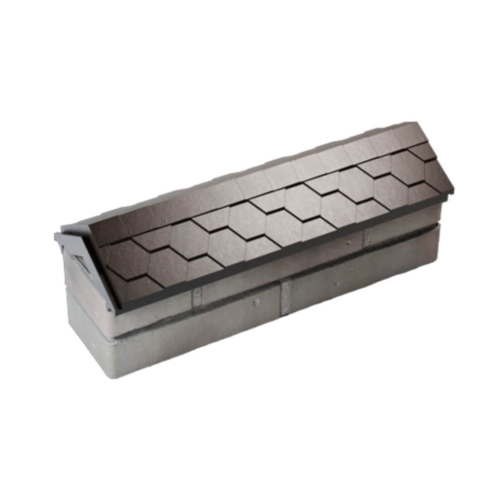 Парапет Zking Эверест Коричневый с посадкой на 0.5 кирпича (130мм) в Рубцовске фото