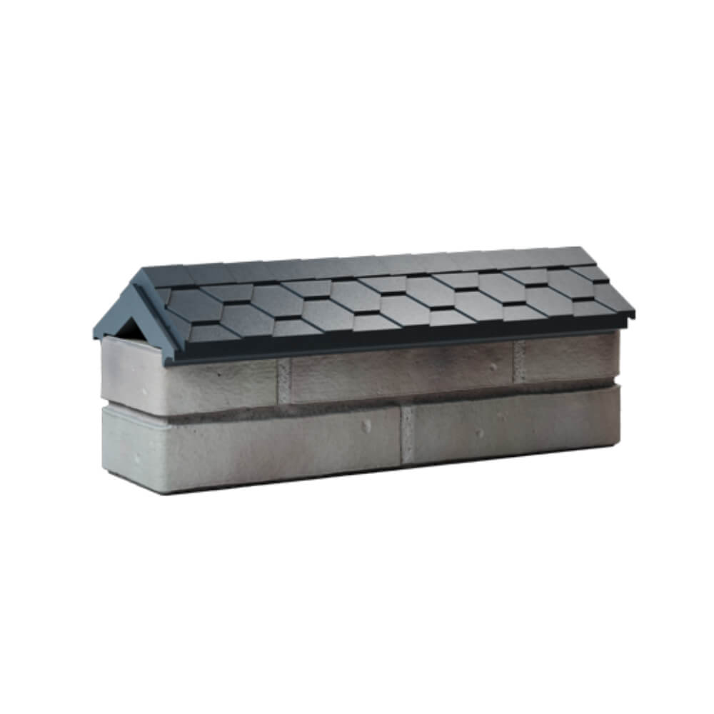 Парапет Zking Эверест Серый с посадкой на 0.5 кирпича (130мм) Рубцовск фото