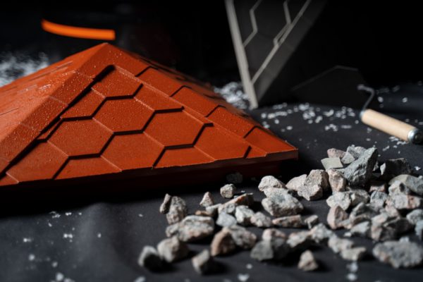 Колпак Zking Эверест Красный на столб 1.5х1.5 кирпича (390х390мм) в Рубцовске фото