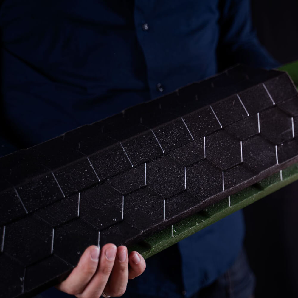 Парапет Zking Эверест Черный с посадкой на 1 кирпич (200/225/255мм) в Рубцовске фото