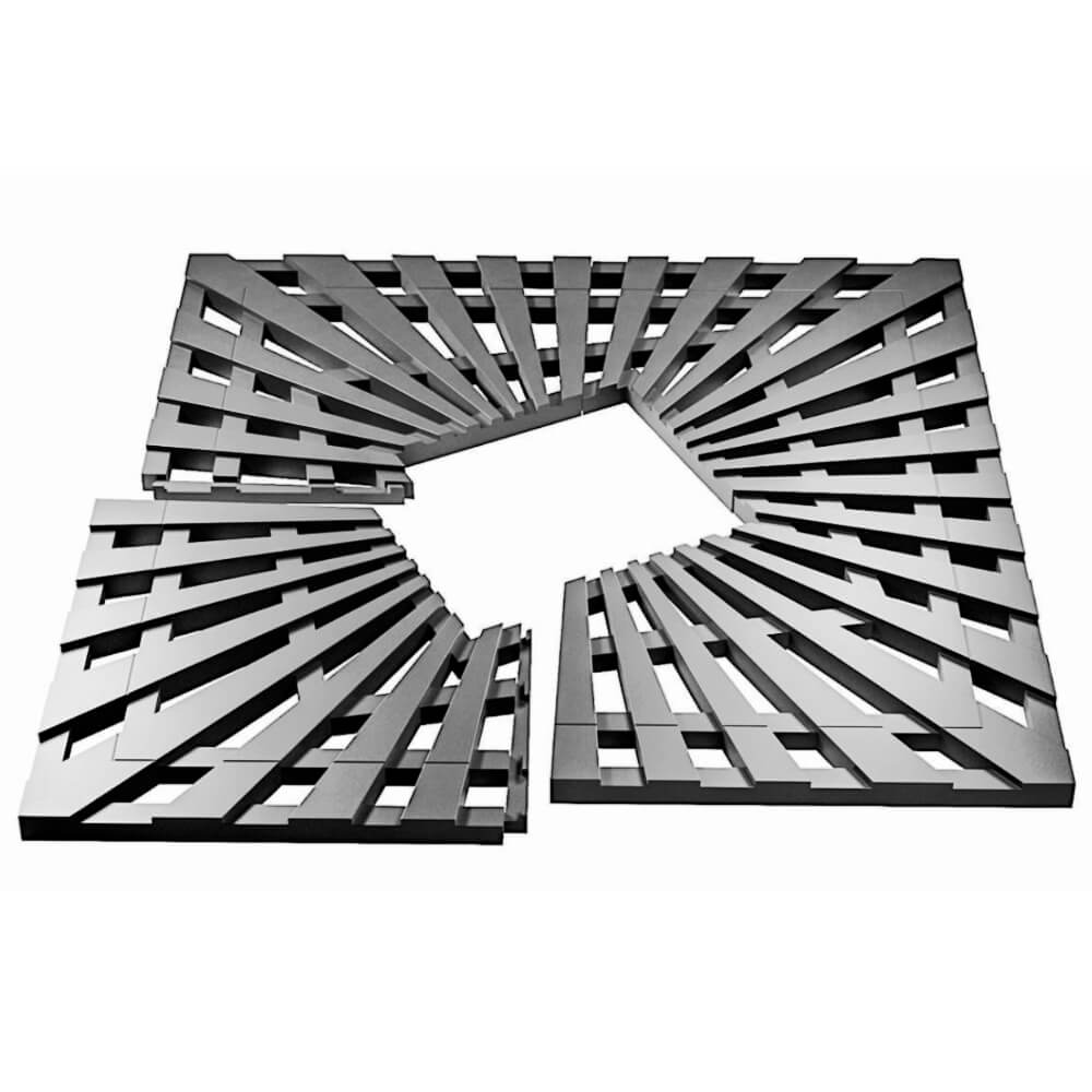 Приствольная решетка для дерева ZKING ATMOSPHERE 1.2х1.2м Серая в Рубцовске фото