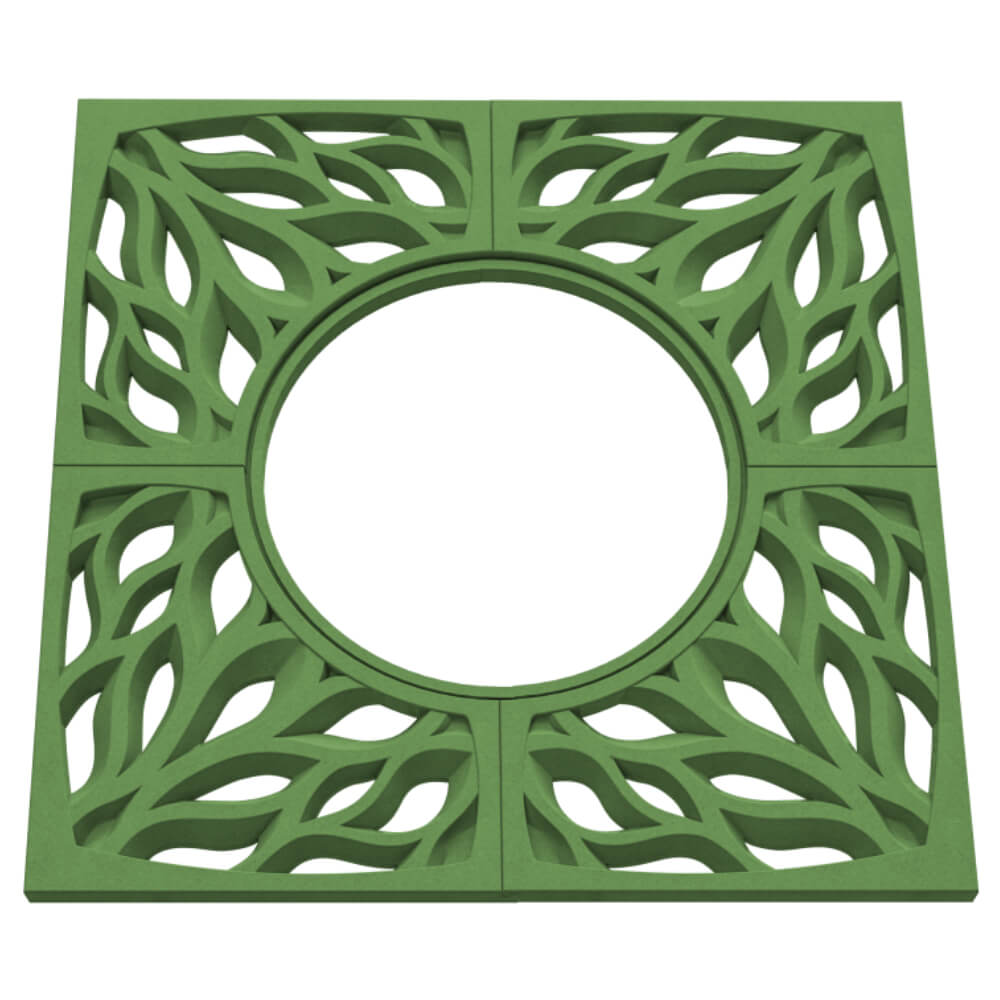 Приствольная решетка для дерева ZKING CRUST 1.2х1.2м Зеленая в Рубцовске фото