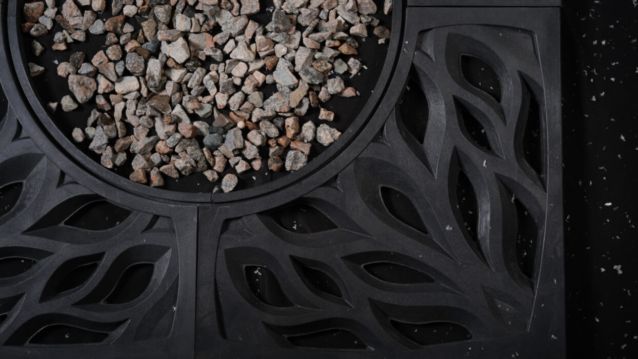 Приствольная решетка для дерева ZKING CRUST 1.2х1.2м Черная в Рубцовске фото