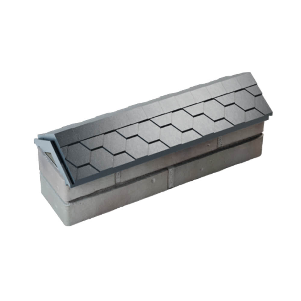 Парапет Zking Эверест Серый с посадкой на 0.5 кирпича (130мм) в Рубцовске фото