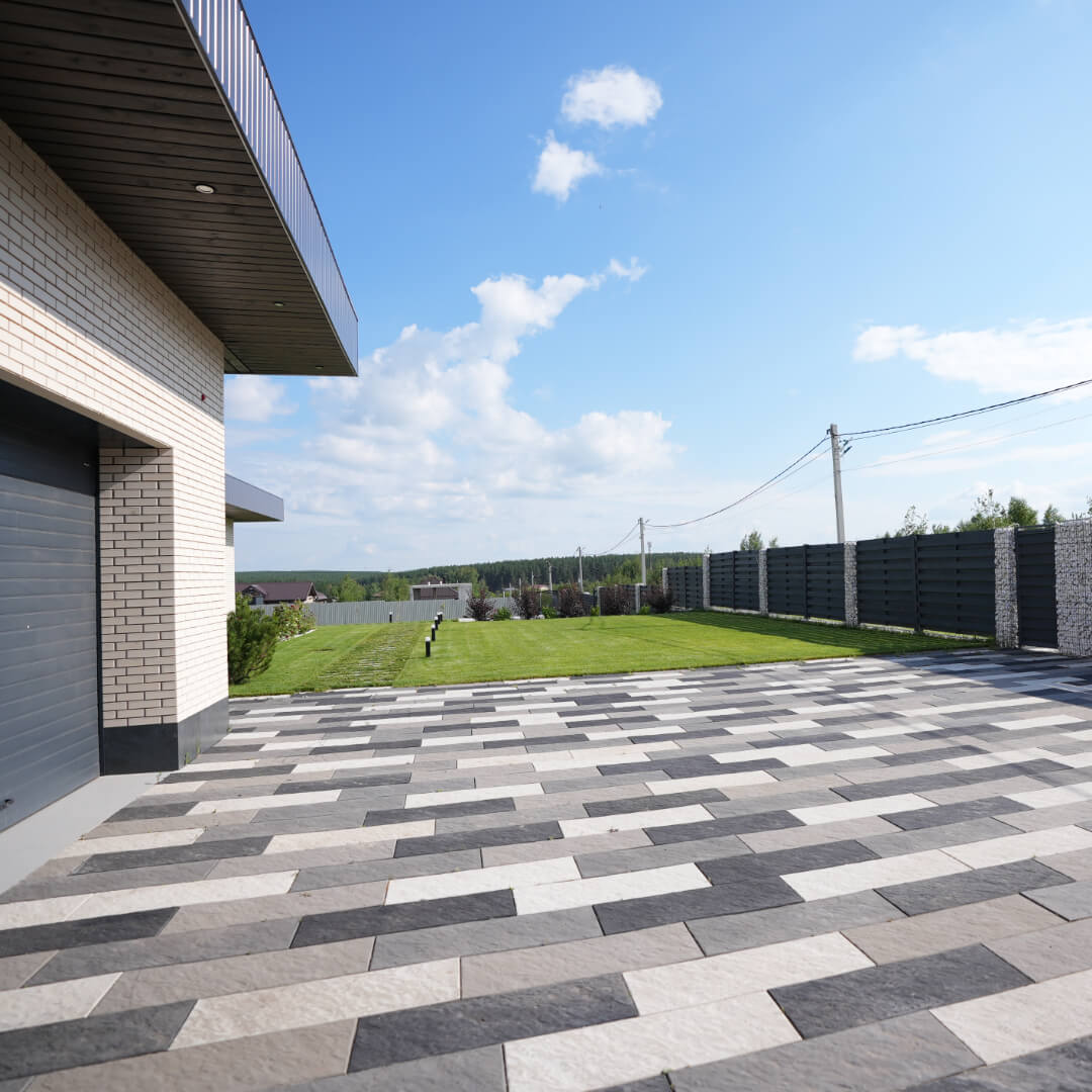 Шаговая плита STONE Графитовый Серый 990х330х55мм в Рубцовске фото